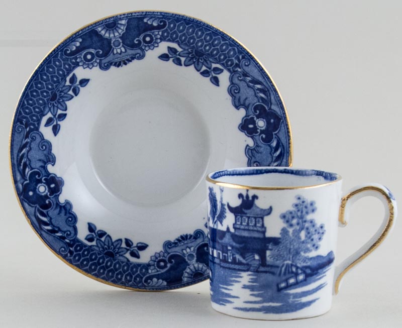 Coffee Can and Saucer small c1930s
